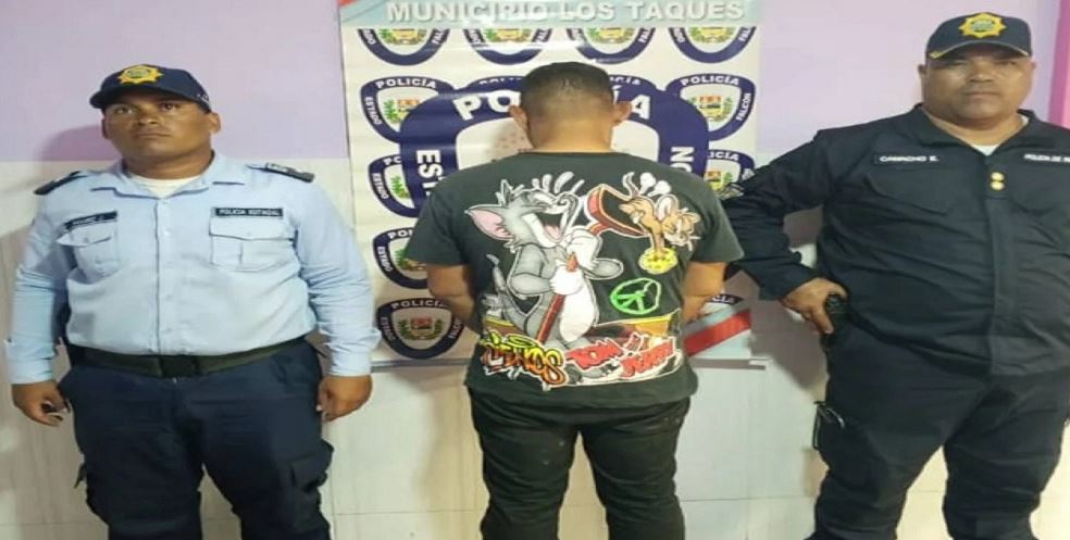 Cayó mecánico que agredió a su pareja en plena vía pública en Falcón