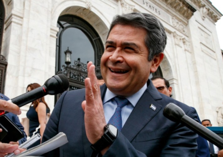 El expresidente hondureño Juan Orlando Hernández fue liberado en EEUU