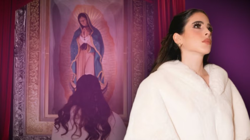 Fátima Bosch visitó a la Virgen de Guadalupe en la Catedral de San Patricio tras ganar Miss Universo 2025