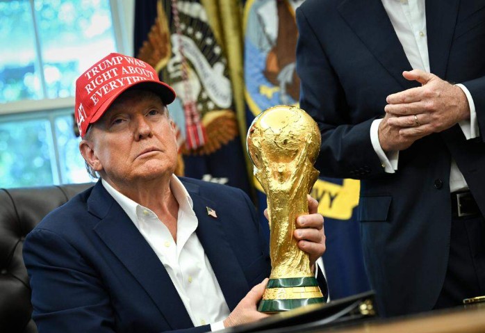 Trump a su llegada al sorteo del Mundial de Fútbol: Estamos preparados
