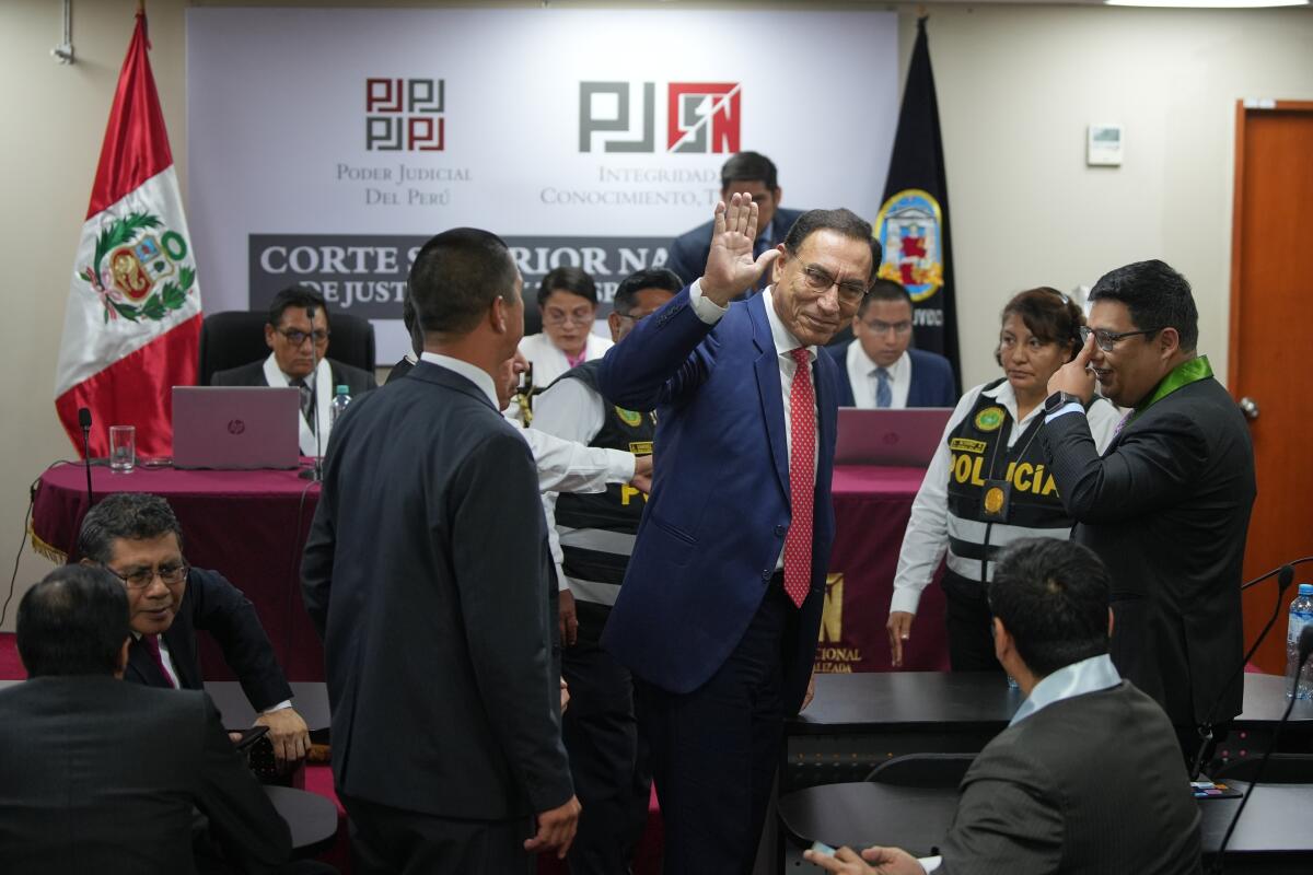 Justicia de Perú aceptó la apelación del expresidente Vizcarra contra su sentencia por corrupción