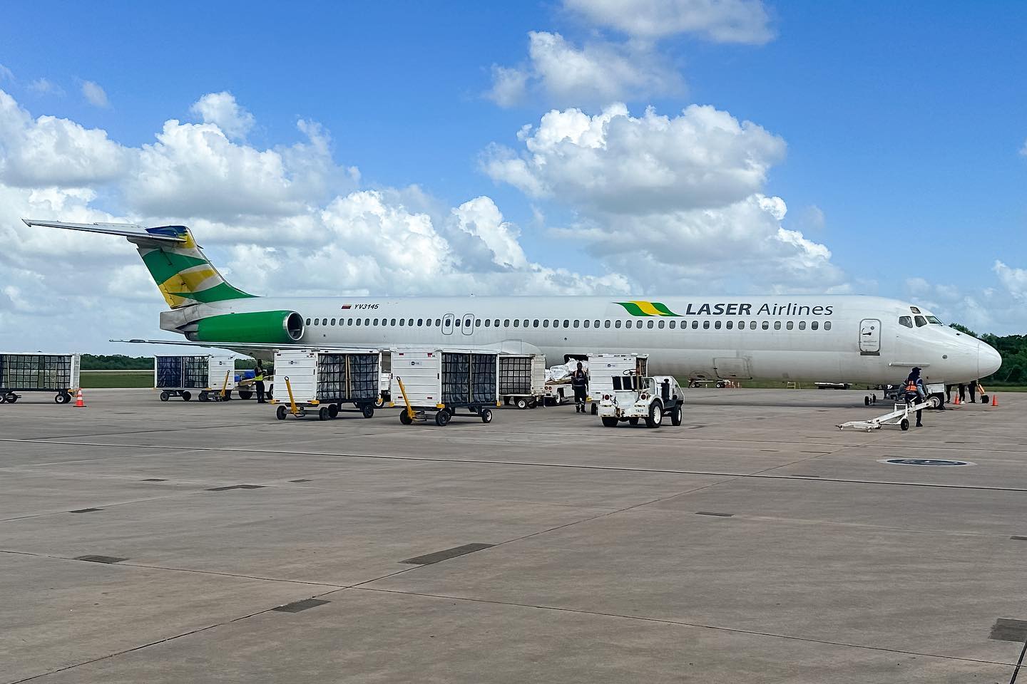 YV3145, el avión con matrícula venezolana que aterrizó inesperadamente en EEUU