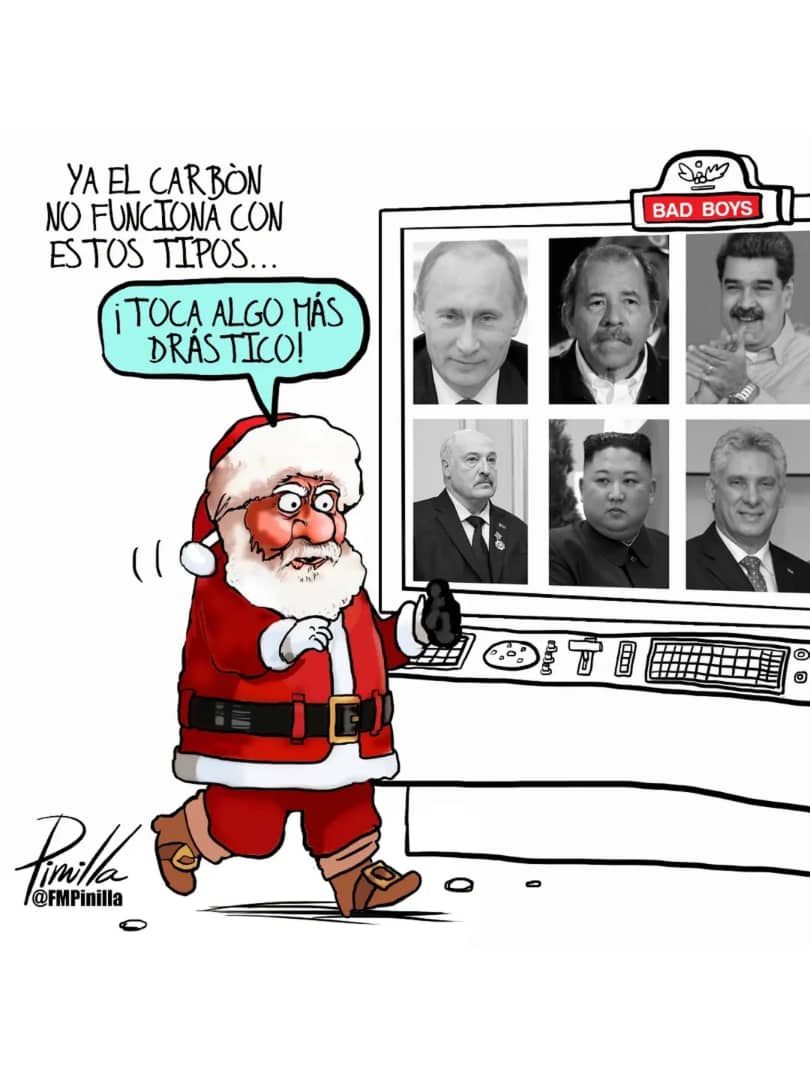 Caricaturas de este lunes 22 de diciembre de 2025