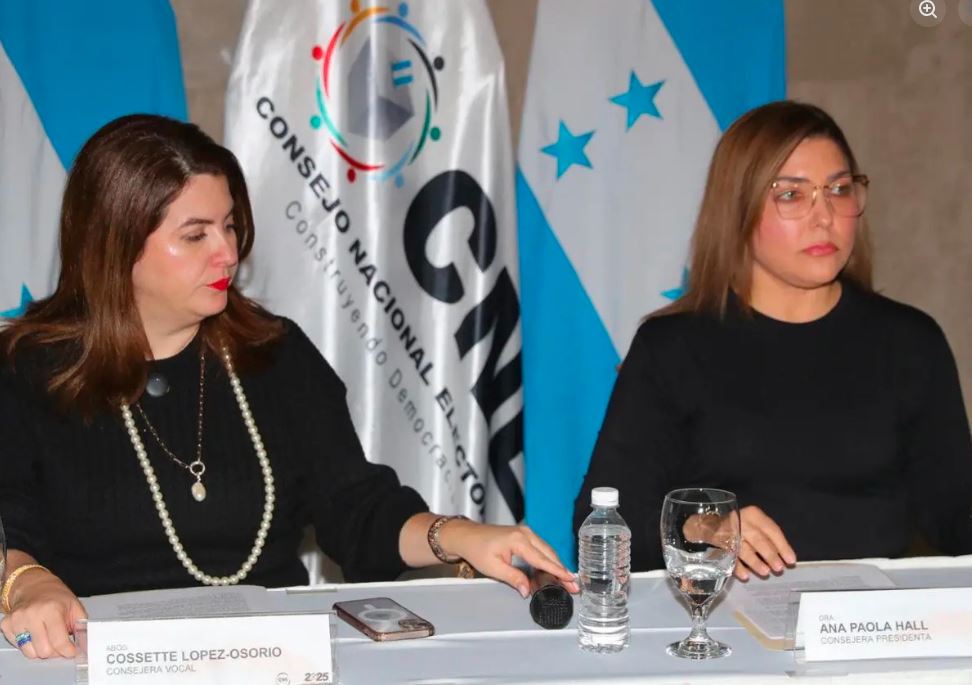 Consejeras del CNE denunciaron ataques en su contra tras defender resultado presidencial en Honduras