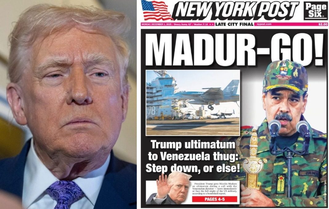 New York Post le dedicó su portada a Maduro para exigir su salida del poder