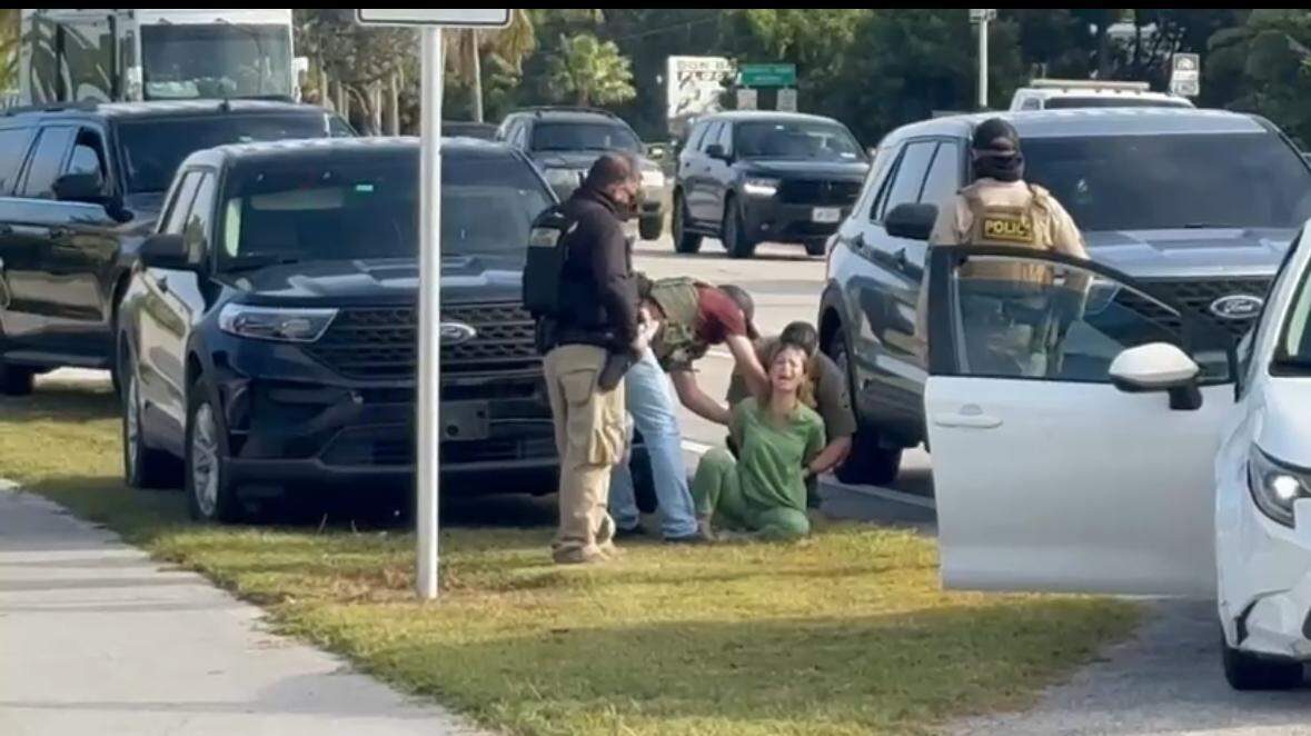 "Soy ciudadana estadounidense": la dramática detención en Florida que quedó grabada en VIDEO