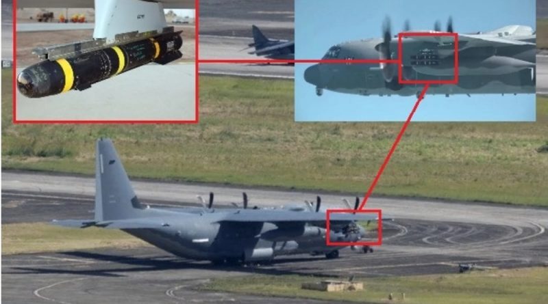 Un Hércules AC-130J con misiles Hellfire en Puerto Rico señala la preparación de EEUU cerca de Venezuela