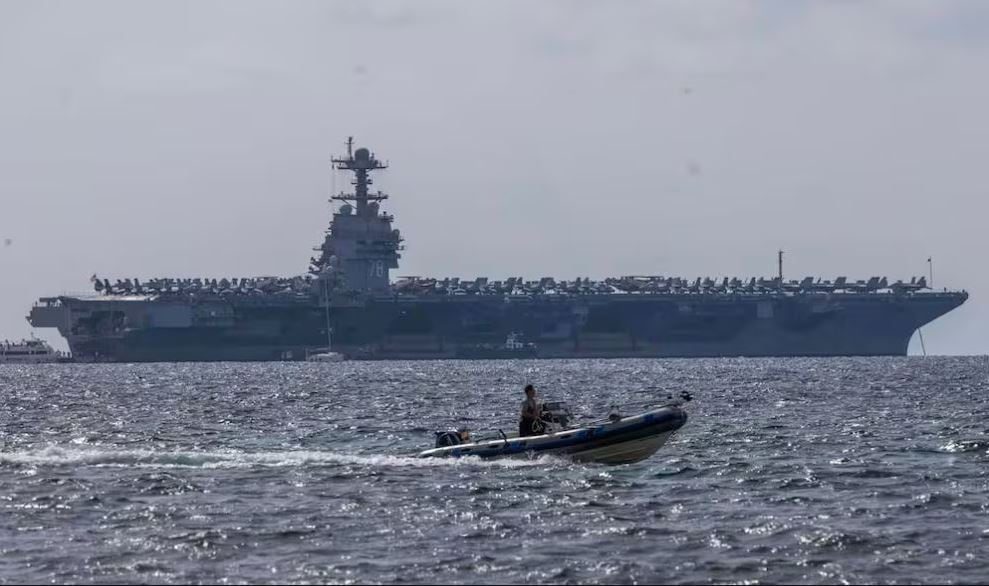 La vida dentro del USS Gerald Ford, el portaaviones más grande del mundo