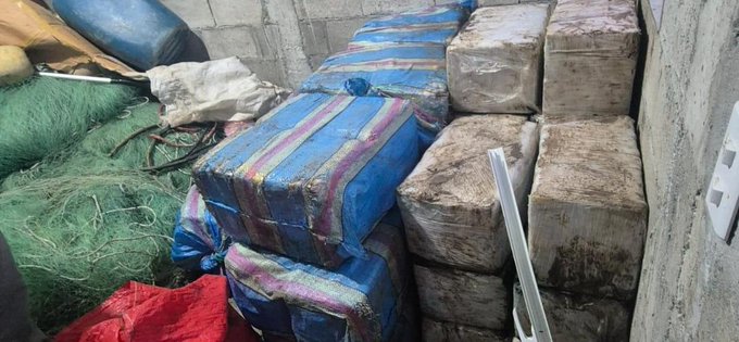 Guatemala incauta más de 600 paquetes de cocaína en Iztapa, Escuintla