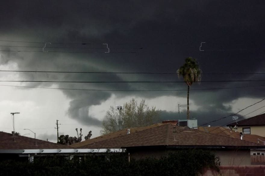 Tornado en California: las IMÁGENES del inusual e impactante fenómeno en Los Ángeles