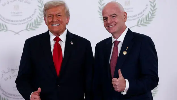 La estrecha relación de Trump y Gianni Infantino que cuestiona la neutralidad de la Fifa antes del Mundial