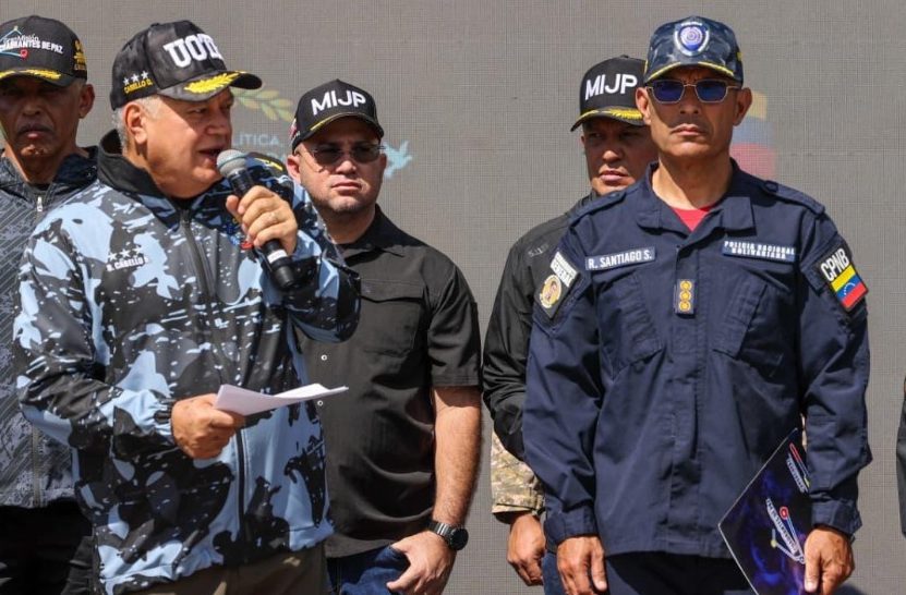 Diosdado Cabello asegura que la policía está lista para defender a Venezuela de "cualquier amenaza"