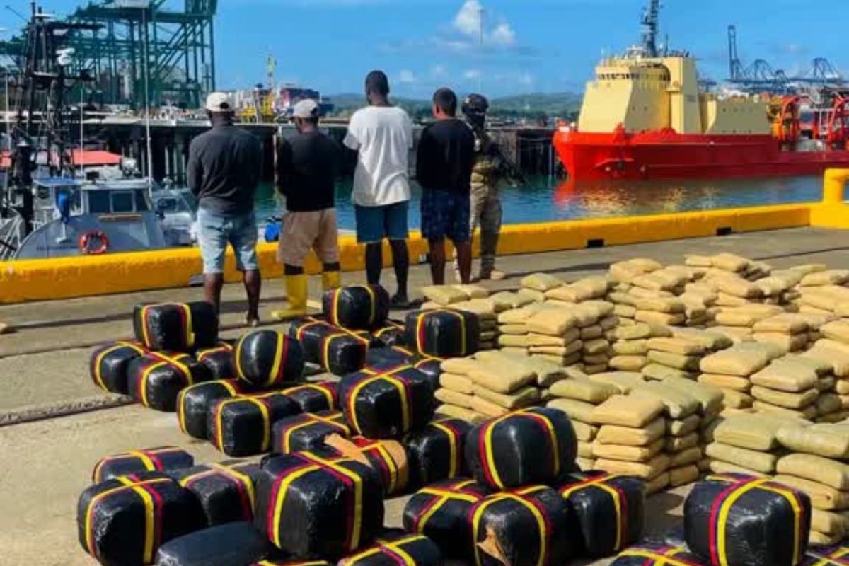 Panamá decomisó 622 paquetes de presunta droga en operativo marítimo en el Pacífico