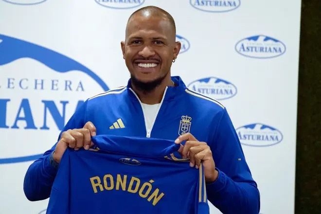 De regreso a México: Salomón Rondón deja el Real Oviedo y regresa a Pachuca