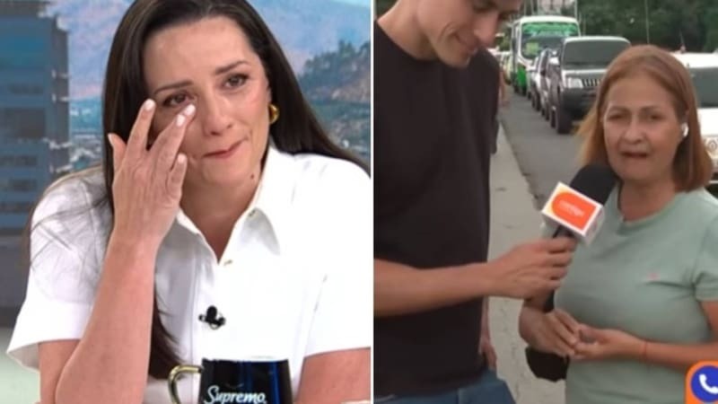VIRAL: Venezolana se llevó la sorpresa de su vida gracias a un programa de televisión en Chile (VIDEO)