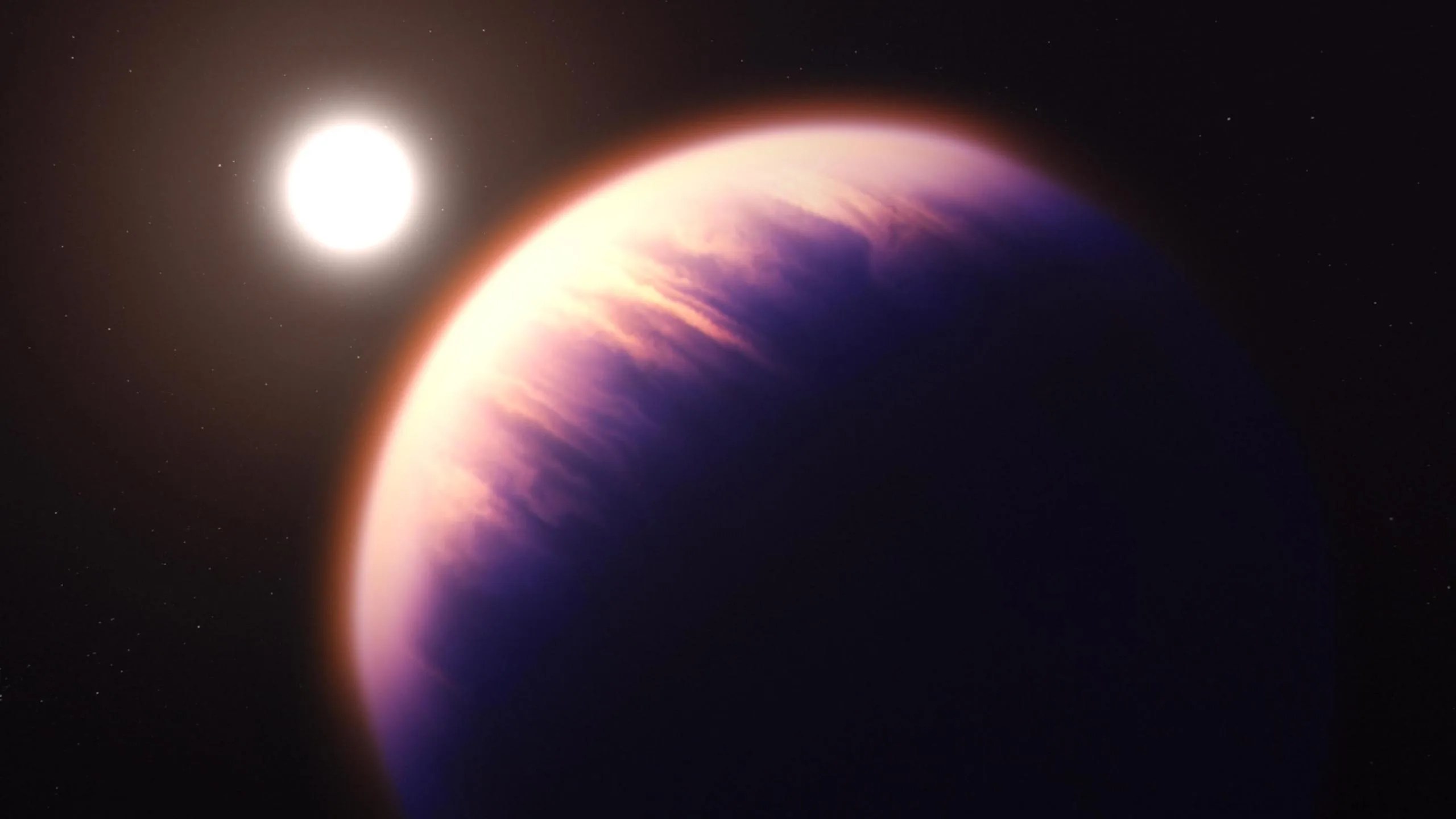 Telescopio James Webb encuentra primeras evidencias de atmósfera en exoplaneta rocoso