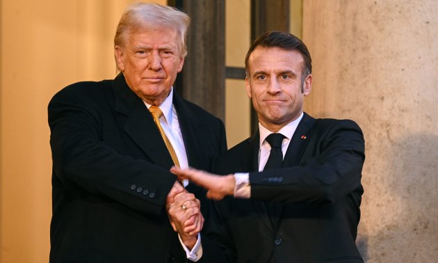 Trump comparte el apoyo de Macron a la operación militar y a Edmundo González para presidir Venezuela