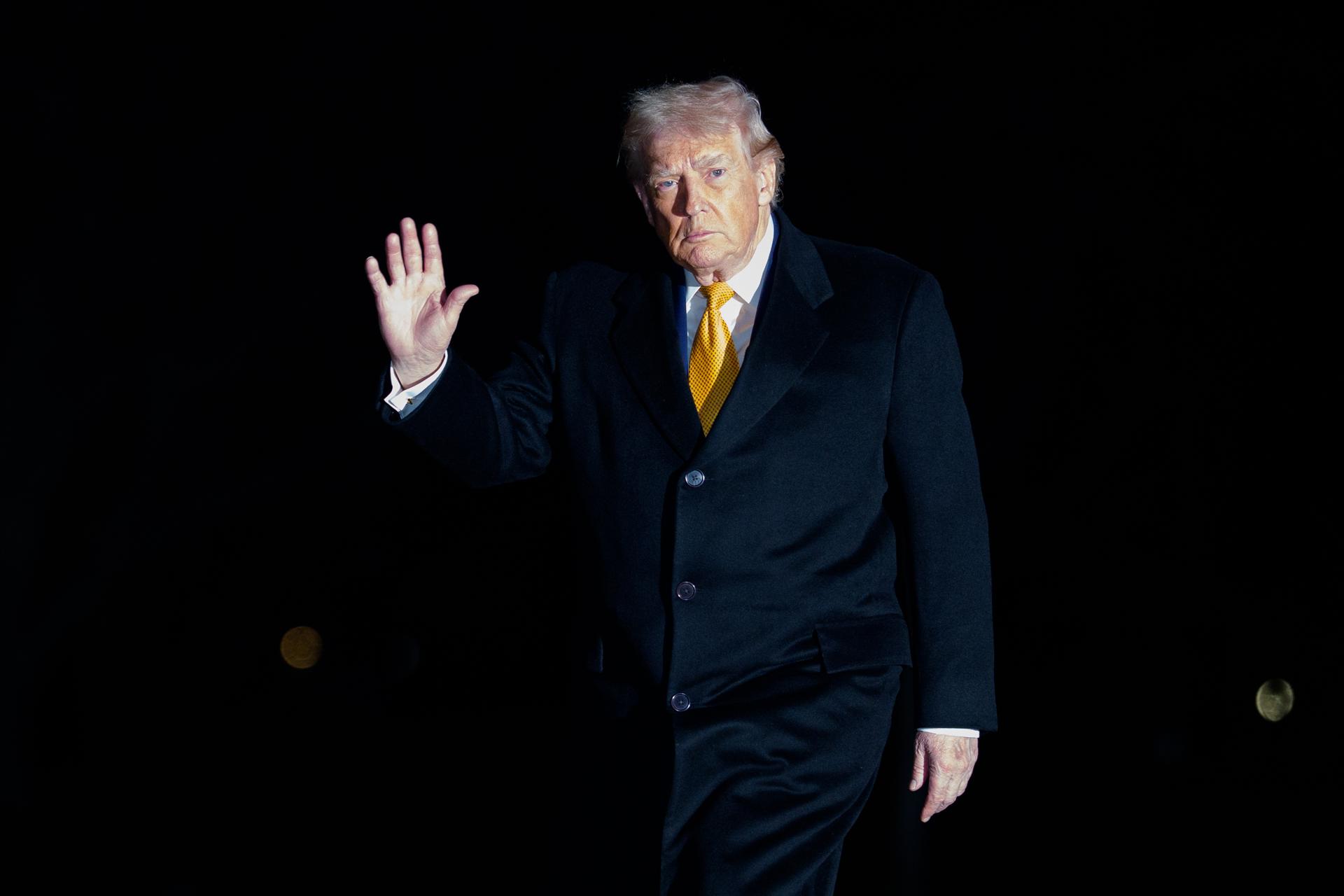 Trump reiteró que EEUU no está en guerra con Venezuela