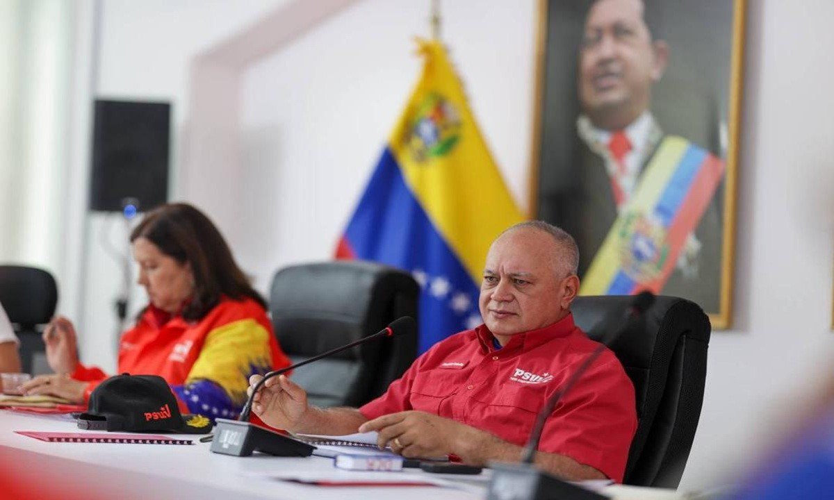 Diosdado Cabello negó la existencia de colectivos armados pese a denuncias ciudadanas y de EEUU