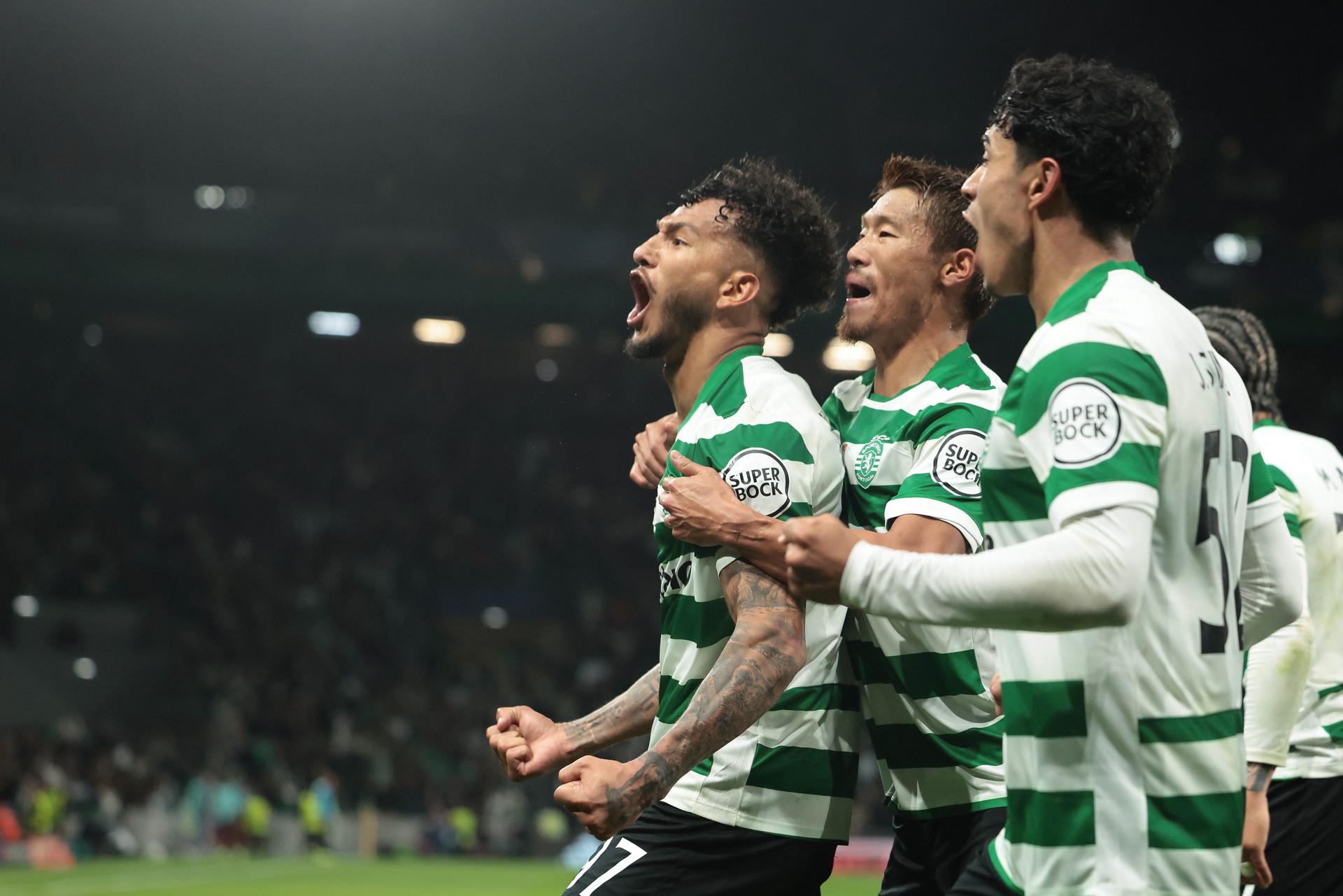 Sporting logró victoria inesperada frente al PSG en un final electrizante