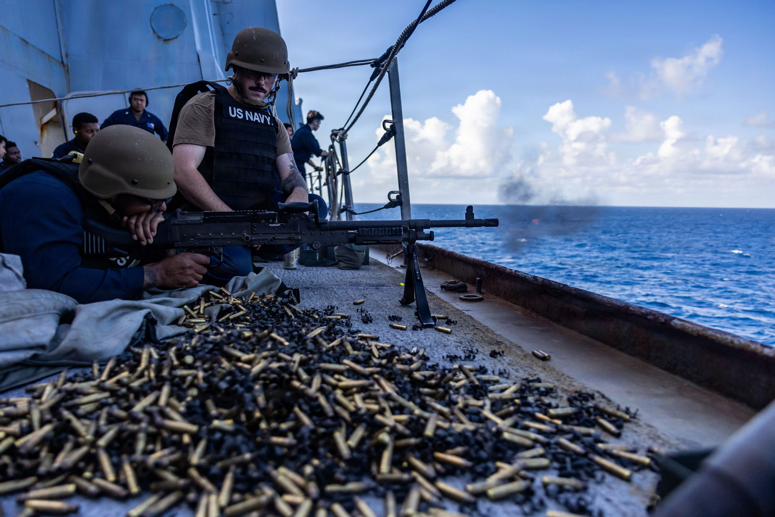 "Año nuevo, misma misión": Comando Sur de EEUU volvió a mostrar su poderío en el mar Caribe (VIDEO)
