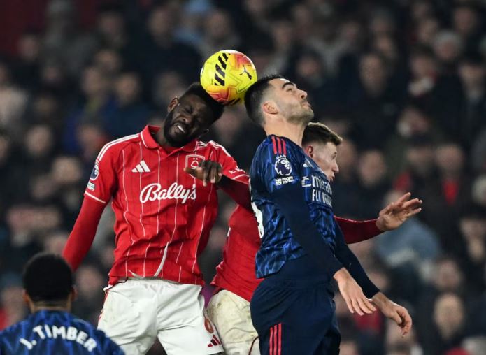 Arsenal se estrelló ante el muro defensivo del Nottingham Forest