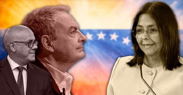 El "triángulo de los Rodríguez": Delcy enfrentó a su hermano Jorge y llamaba "el siniestro" a Zapatero