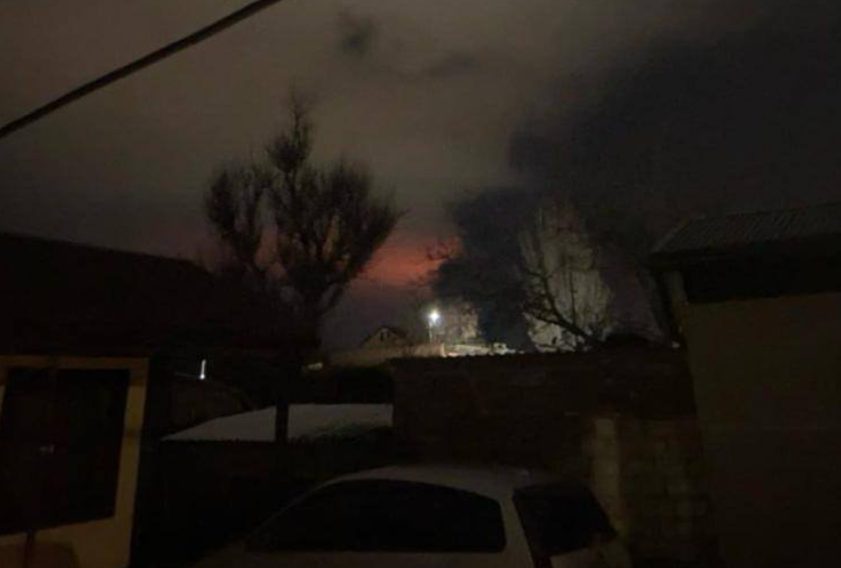 Ucrania impactó una terminal de petróleo en la región rusa de Krasnodar (VIDEO)