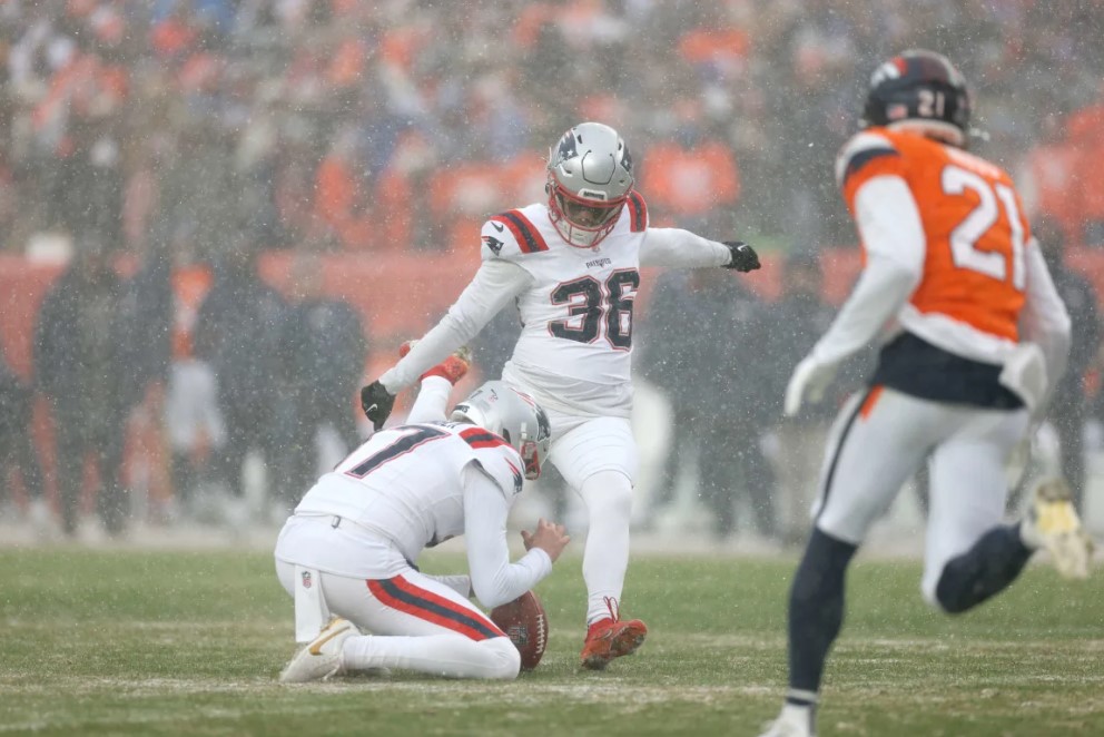 Andrés Borregales, el venezolano que marcó el gol de campo que devolvió a los Patriots al Super Bowl