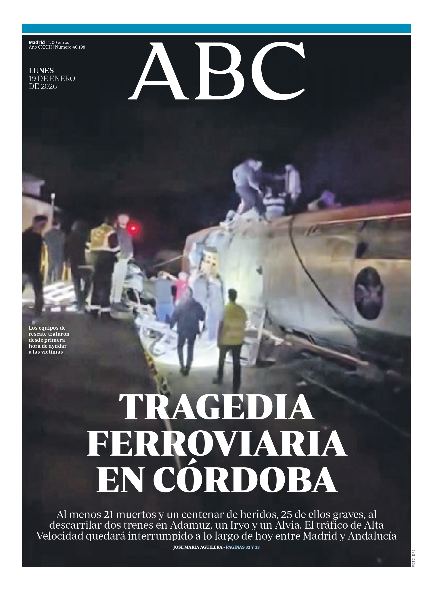 Portadas de la prensa internacional de este lunes 19 de enero de 2026