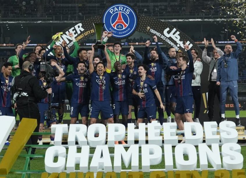 PSG conquistó la Supercopa de Francia tras superar al Marsella en los penales