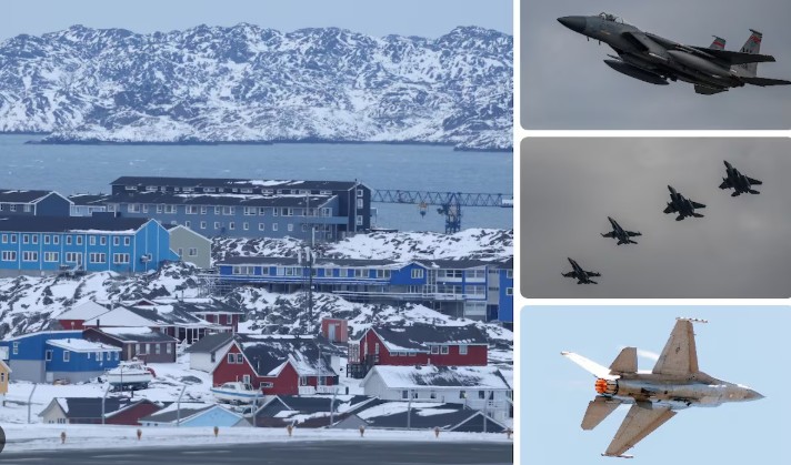 Aviones militares llegarán a base de EEUU en Groenlandia para "actividades planificadas"