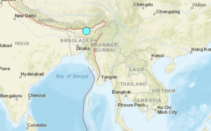 Un terremoto de magnitud 5,1 sacude el noreste de la India sin que se conozcan daños