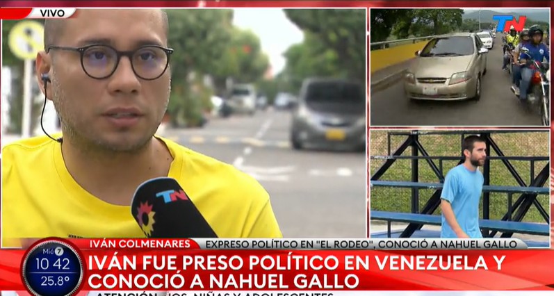 El impactante relato de un preso político colombiano que compartió celda con el gendarme Nahuel Gallo