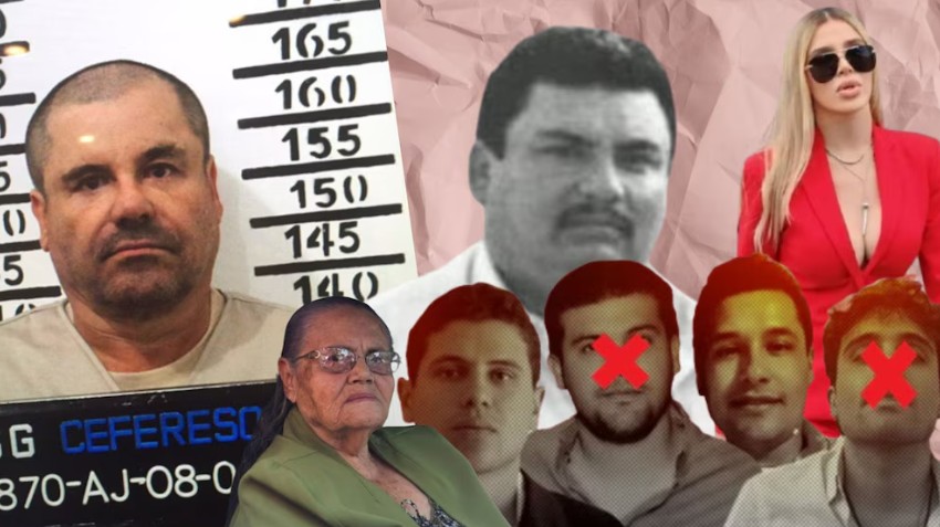 Muertos, presos o prófugos: ¿qué pasó con la familia de "El Chapo" Guzmán tras su captura?