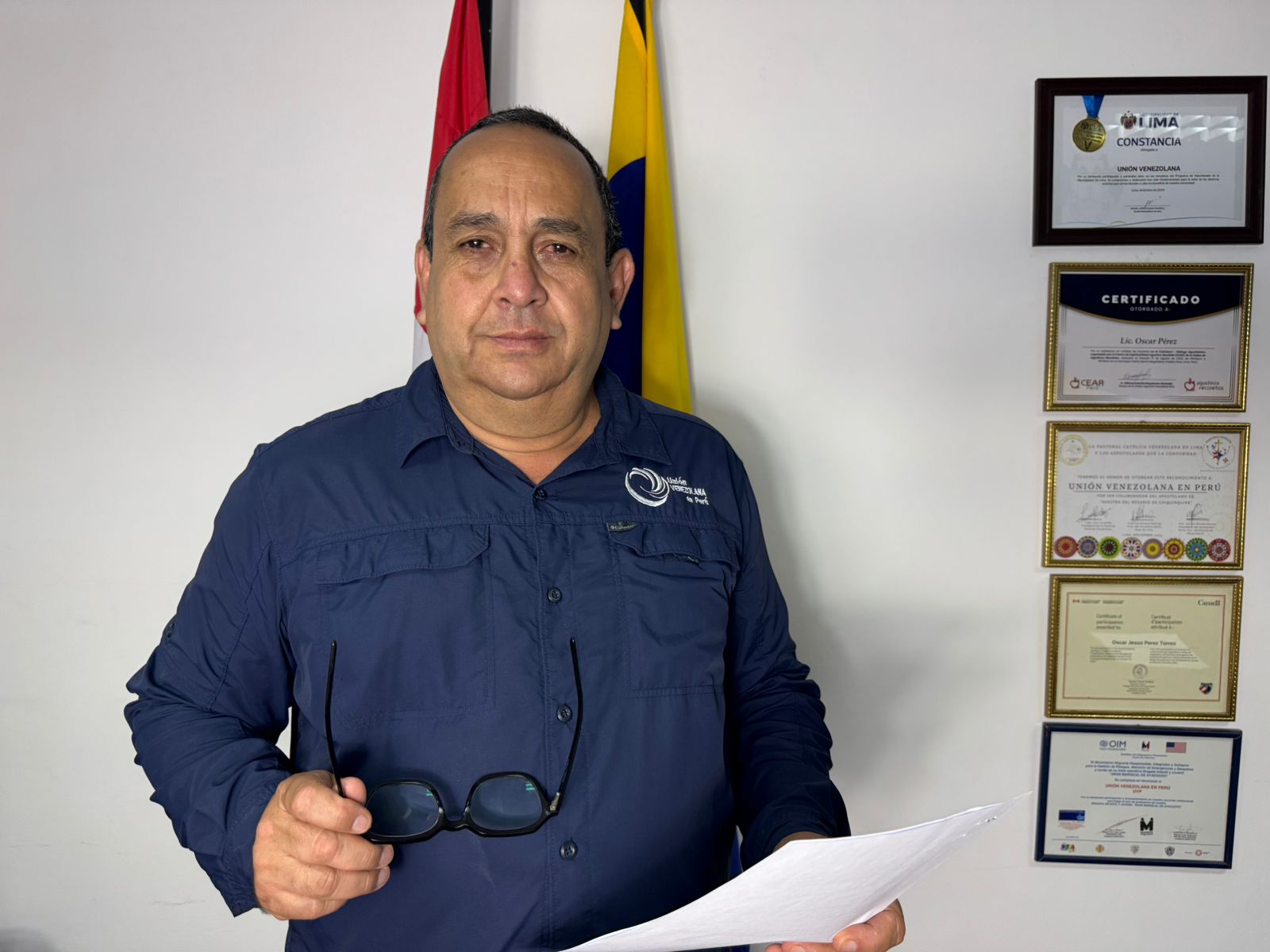 Unión Venezolana en Perú propone plan de desarme como condición para transición democrática en el país