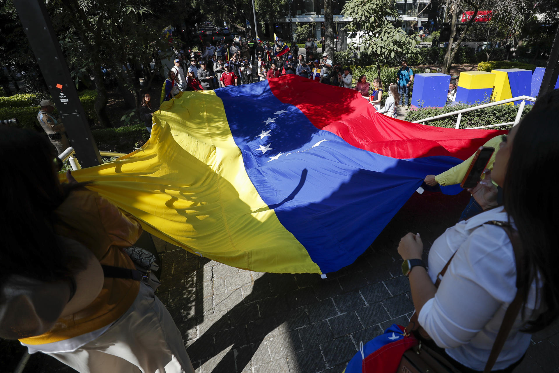 Venezolanos en Ciudad de México exigieron transición pacífica en Venezuela tras la captura de Maduro