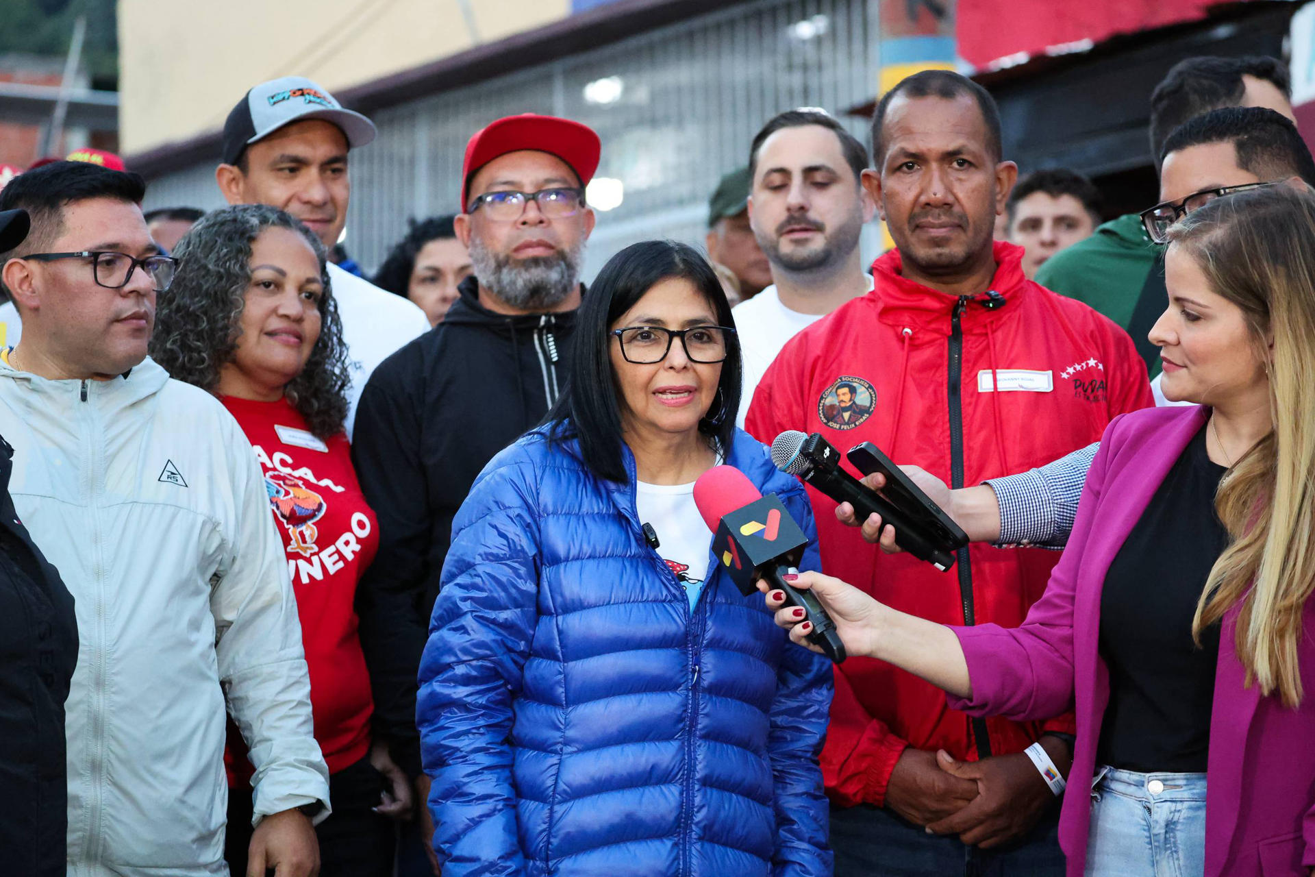 Delcy Rodríguez, frente al reto de mantener unido el chavismo bajo la sombra de EEUU