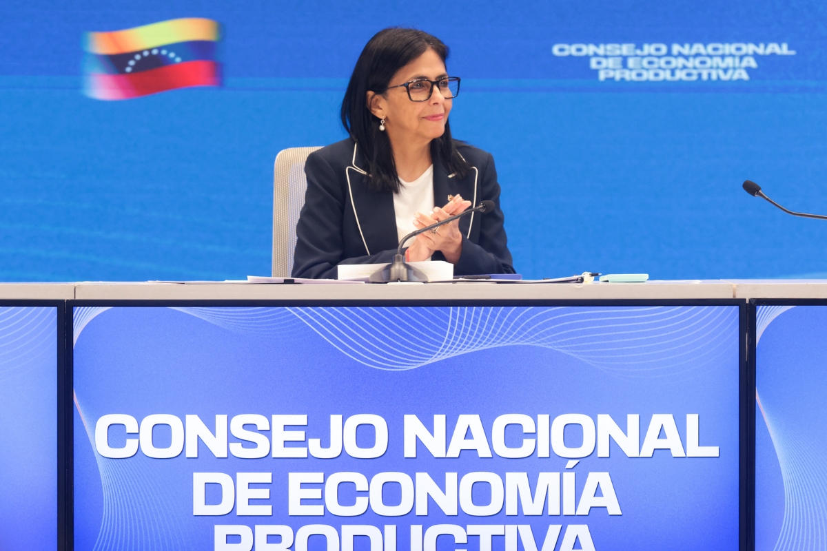 Delcy Rodríguez confirmó canalización de divisas por ingresos petroleros a la banca privada
