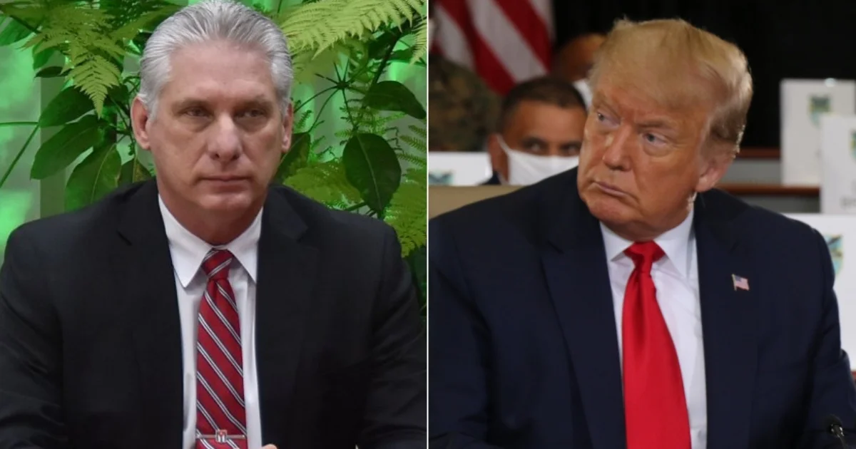Díaz-Canel armó su pataleta tras la decisión de Trump de no suministrar más petróleo venezolano a Cuba