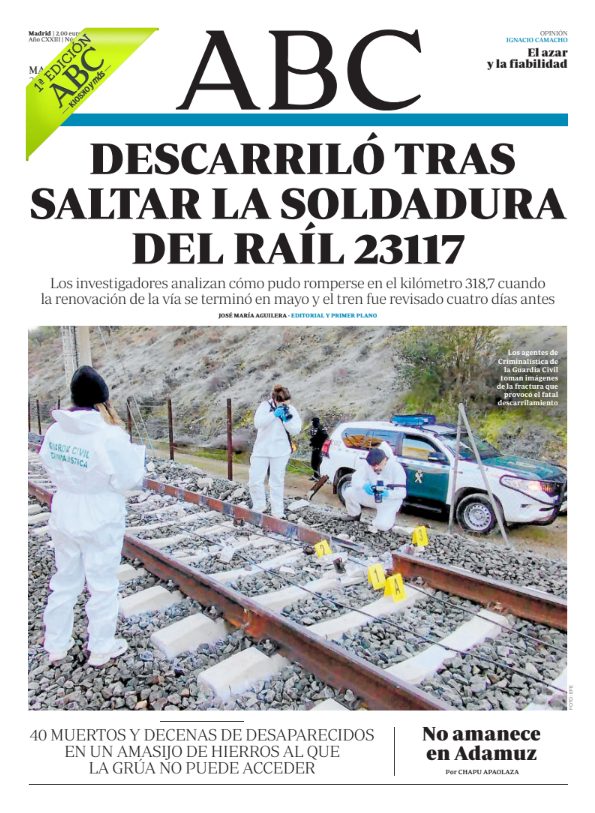 Portadas de la prensa internacional de este martes 20 de enero de 2026