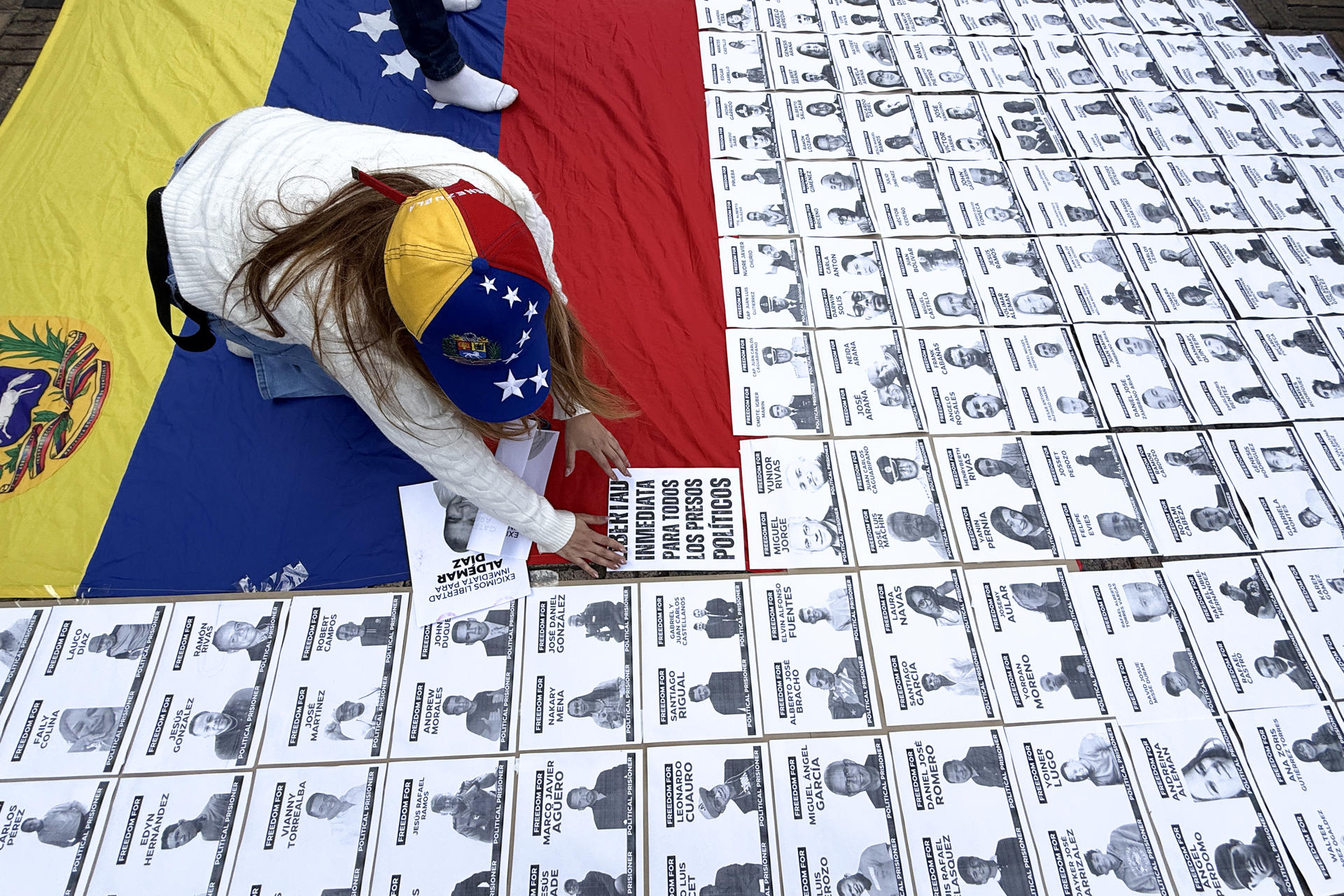 Venezolanos exigieron desde Bogotá la liberación de presos políticos en su país