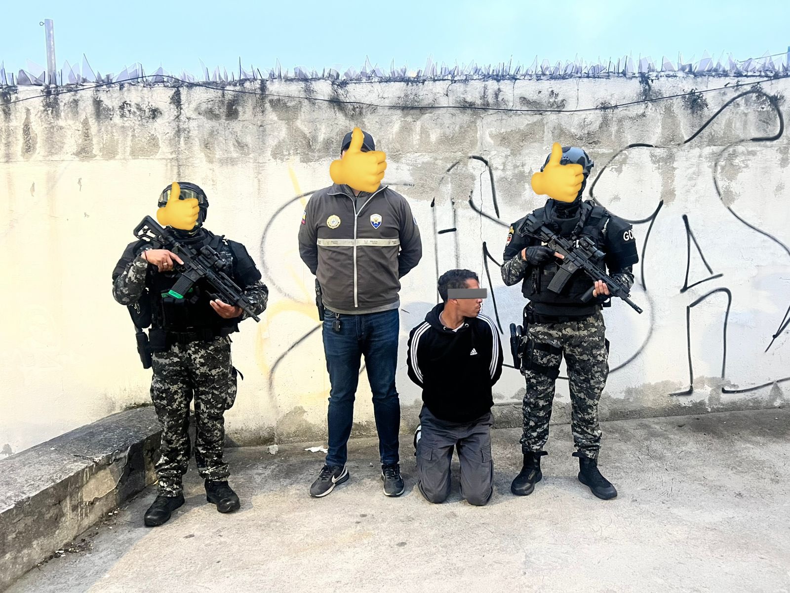 Venezolano asesinó a un guardia de seguridad en Ecuador y terminó tras las rejas