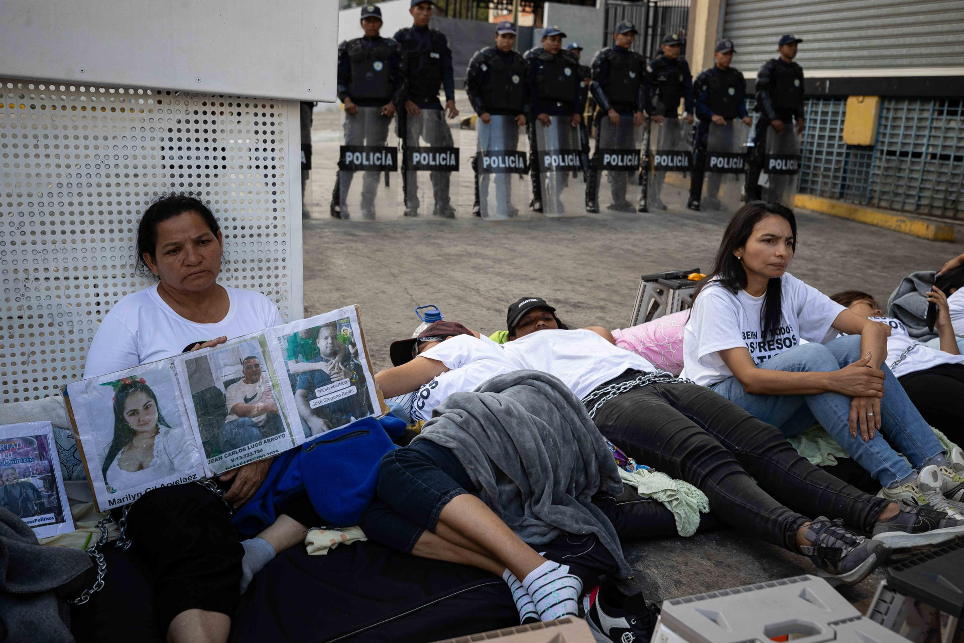 VIDEO: familiares sostendrán la huelga de hambre en Zona 7 "hasta que salgan todos" los presos políticos