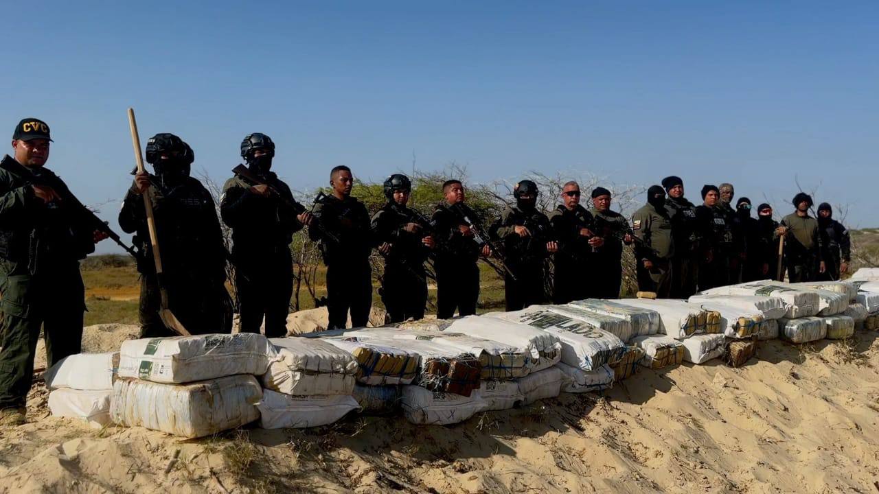 Fanb chavista se adjudicó la incautación de al menos 2.8 toneladas de marihuana en Zulia