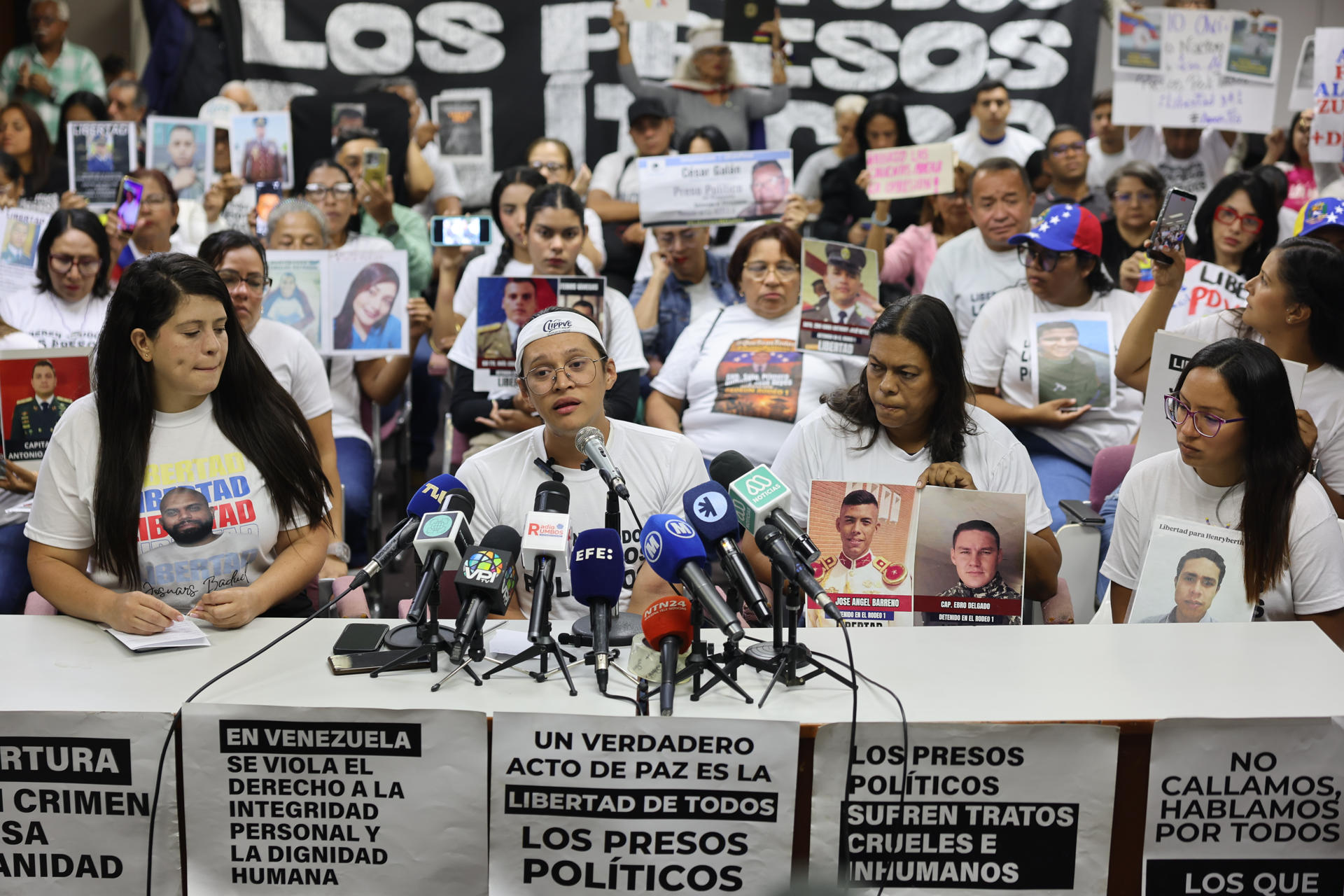 Clippve afirmó que familias seguirán en las calles hasta lograr la liberación de todos los presos políticos