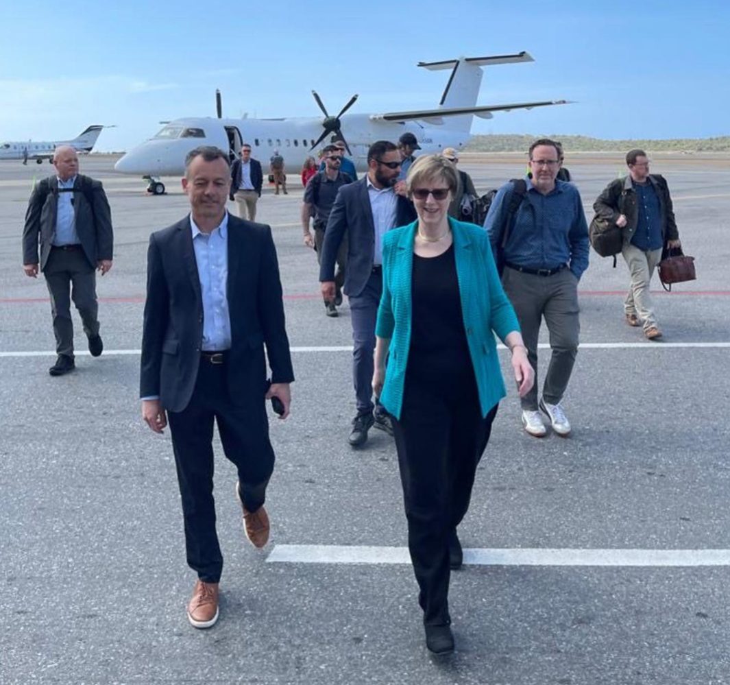 VIDEO: los tres pasos que presentó la embajadora Laura Dogu al reabrir la misión diplomática de EEUU en Caracas