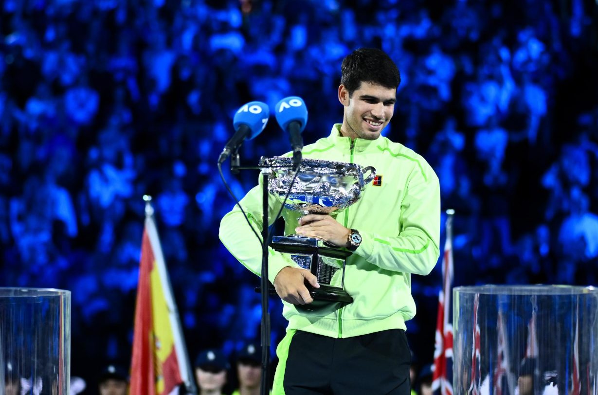 Carlos Alcaraz conquistó el Abierto de Australia y completó el Grand Slam