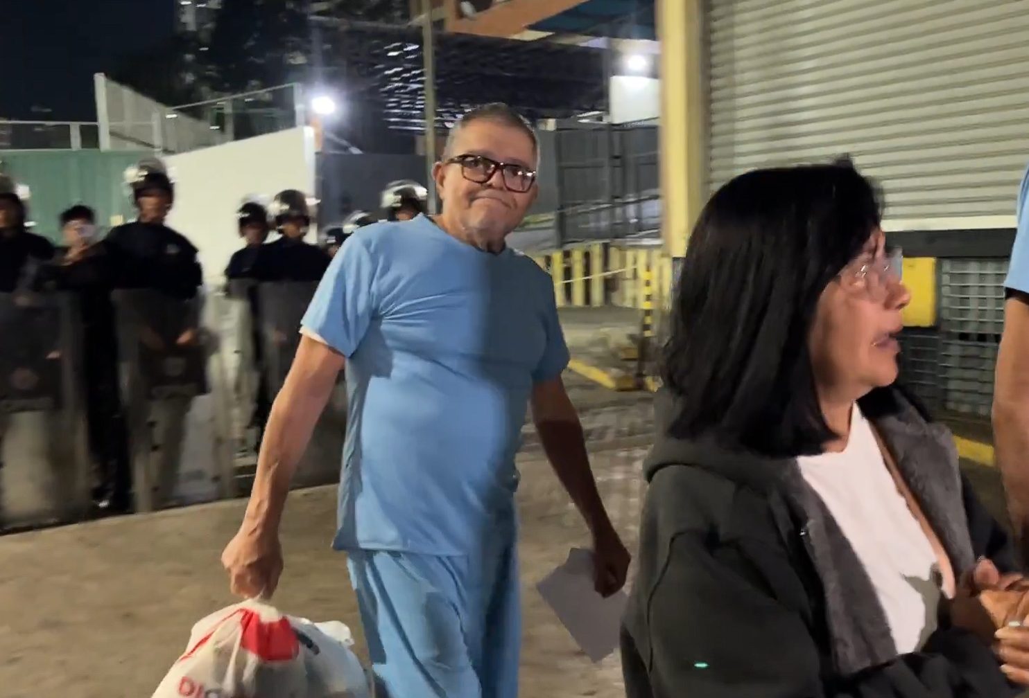 Excarcelaron en Zona 7 a José Elías Torres, secretario general de la CTV (VIDEO)