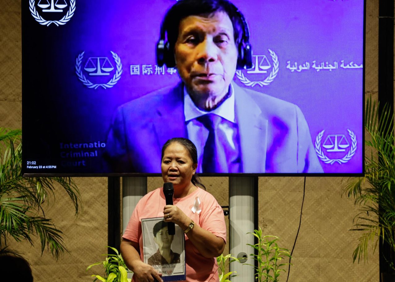 Fiscal de la CPI situó a Rodrigo Duterte en el corazón del "escuadrón de la muerte de Davao"